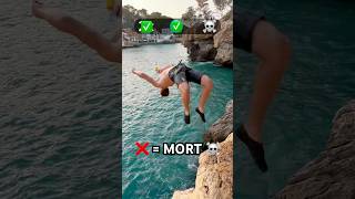 TU RATES ❌ = GROS PLAT ☠️ (feat: Red Bull🪽) #shorts #cliff #sport #parkour