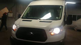 2017 FORD TRANSIT VAN T-150 MID-ROOF SHORT WHEEL BASE COMMERCIAL CARGO VAN