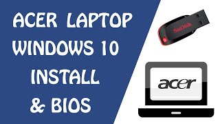 Acer Laptop Win 11 Setup। How To Acer Laptop Windows 10 Install Acer Boot from Usb Bangla Tutorial