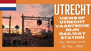 Utrecht Vaartsche Rijn Railway Station, The Netherlands - 26 May, 2024