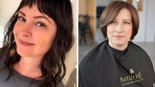 Pony-Frisuren Für Ältere Frauen, Die Ihr Alter Übertreffen