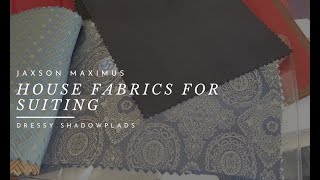 House Suiting Dressy Shadowplad Fabrics | Cloth Collection Series By Jaxson Maximus