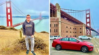 FIRST TIME Seeing The Golden Gate Bridge! BEST Viewing Locations In San Francisco!