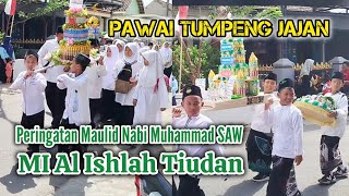 PAWAI TA'ARUF TUMPENG JAJAN DALAM RANGKA MAULID NABI MUHAMMAD MI AL ISHLAH TIUDAN