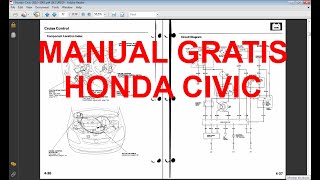 Honda Civic Manual GRATIS de Usuario y Servicio 1987 hasta 2015