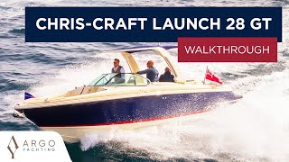 Chris Craft Launch 28GT Yacht Tour | A Modern Classic | American Power Boat in the Balearic Islands