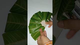 mango leaf decoration ideas #pooja decor ideas #shorts#viralshorts