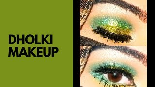 Dholki makeup|eyes makeup kisay kerain #Dholkimakeup#makeupblogger #quickmakeover