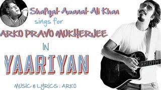 Allah Waariyan - Music & Lyrics by Arko (YAARIYAN Promo)