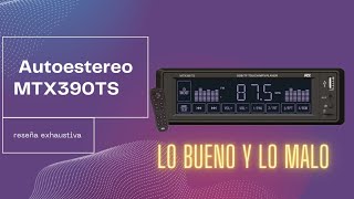 Autoestereo MTX 390TS