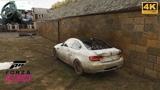 Abandoned BMW E92 M3 Rebuild - Forza Horizon 4 | Logitech g29 ( wheel + shifter ) Gameplay