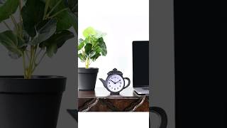 Kettle Table Clock | Home Decor