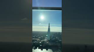 Sky Garden as one of the free rooftops to visit in London ✨#skygarden #london #uk #amazingview