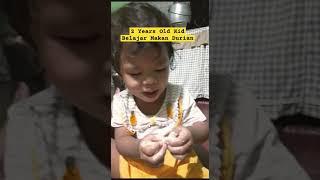 Funny Kids Anak Kecil Makan Durian Montong #funnyshorts #shortsfeed #kids #asmr #fypシ #viralshorts