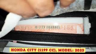 Honda City 2023, Engine and Chassis number location