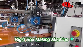 2 in 1 intelligent automatic high speed cardboard rigid box making machine 50-52pcs/min