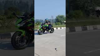 Kawasaki ninja 650 fly bye at 160 with two brothers exhaust #kawasaki #twobrothersracing #81