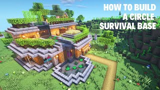 [Minecraft] How To Build A Circle Survival Base