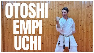 Aprende KARATE 🥋 PASO A PASO: OTOSHI-EMPI-UCHI fácil y rápido  ✅️ Ideal principiantes‼️