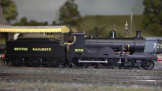 OO Gauge Wainwright D Class BR Black Close Up