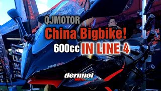 In Line 4 na China Bike! QJMOTOR 600RC!