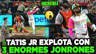 Fernando Tatis Jr Muestra Todo Su Poder Y Sacude 3 Enormes Jonrones Con San Diego En MLB