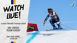 LIVE: World Junior Champs 2024 Idrefjäll - Skicross Team Event 11:00 CET