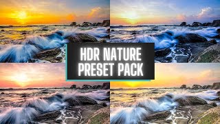 Revive Your Nature Shots: HDR Pop Lightroom Presets Pack 🌳