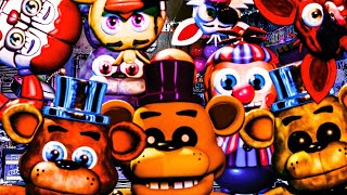 FNAF ULTRA CUSTOM NIGHT | 340+ ANIMATRONICS!! (Impossible Custom Night)