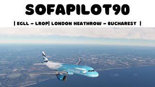 | British Airways Flight BA884 | EGLL  - LROP | | ATC Vatsim | Airbus A320neo |