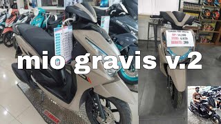 Yamaha Mio Gravis V.2 2023 | new yamaha mio scooter philippines srp 95k plus