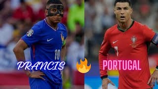 EUROPE 2024 PRANCIS VS PORTUGAL @QAZSPORTTV@Hariojha @maxvsfootball@versusfootball-1