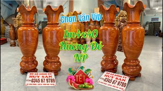 Lục Bình 1m4x40 Hương Đỏ Nam Phi Nhỏ Mà Vân Vip Đẹp