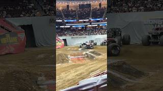 Krazy Train going CRAZY @MonsterJam  2024  #automobile #monsterjam #motorsport