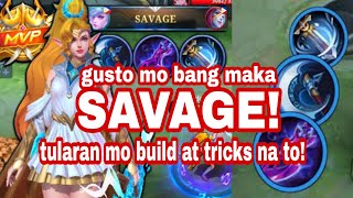 Paano mag Savage gamit si Miya #mlbb#savage #mobilelegends #tricks