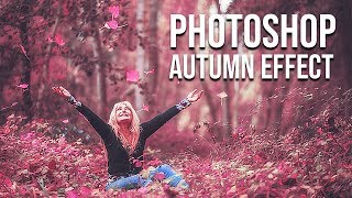 Magenta Autumn Soft Light Photo Effect | Photoshop CC 2019 | Arunz Creation