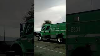 Forest Service type 3 4x4 wildland fire engine 331 of Inyo National Forest ("the asbestos forest")