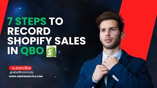 How to record shopify sales in Quickbooks online using the Journal Entry Method?