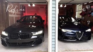 ALFA ROMEO GIULIA QUADRIFOGLIO VS  BMW M550i