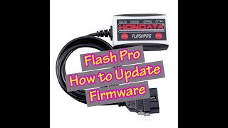 Hondata Flash Pro How to Update Firmware