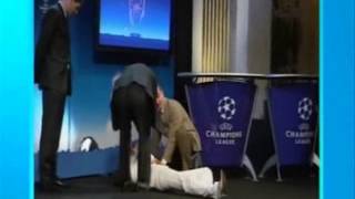 European Cup Draw Blooper (Soccer AM's take)