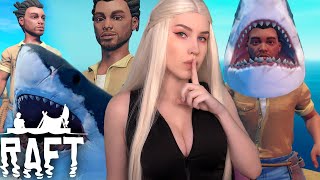 АСМР 😅 ВЫЖИВАЮ с 3 Подписчиками на ПЛОТУ 🦈🌊 ASMR RAFT