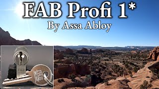 224) Assa Abloy FAB Profi 1 Star Picked at Kodochrome State Park, Utah