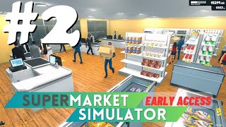 Supermarket Simulator Rich Edition Gameplay Live Stream #2 in Hindi