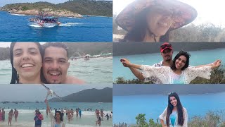 aventuras em Arraial do Cabo/ fizemos trilha/ pulamos no meio do mar