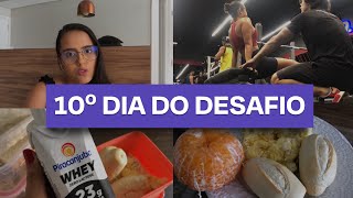 O QUE EU ACHEI DO PERSONAL + TREINO DE SUPERIORES | 10° DIA DO DESAFIO