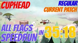 [Former World Record] All Flags Speedrun - 35:18 - Current Patch, Regular, Solo - Cuphead