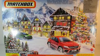 Opening Matchbox Advent Calender 2021, up to the 11th