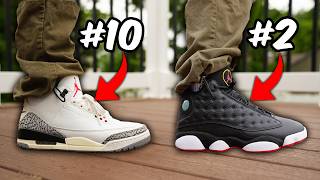 Top 10 MOST Comfortable AIR JORDAN Retro Sneakers