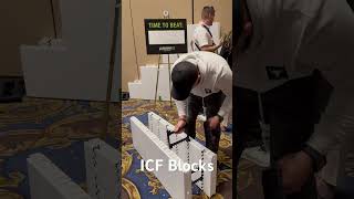 How to assemble ICF blocks from Logix. #diy #realestate #construction